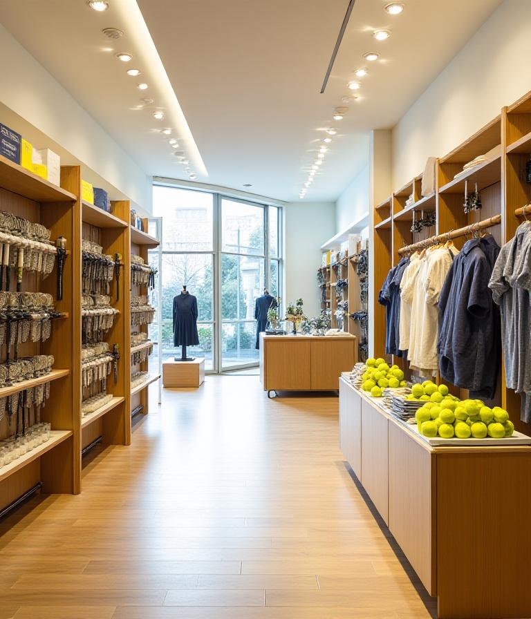 Interno del negozio Alata Palla a Roma